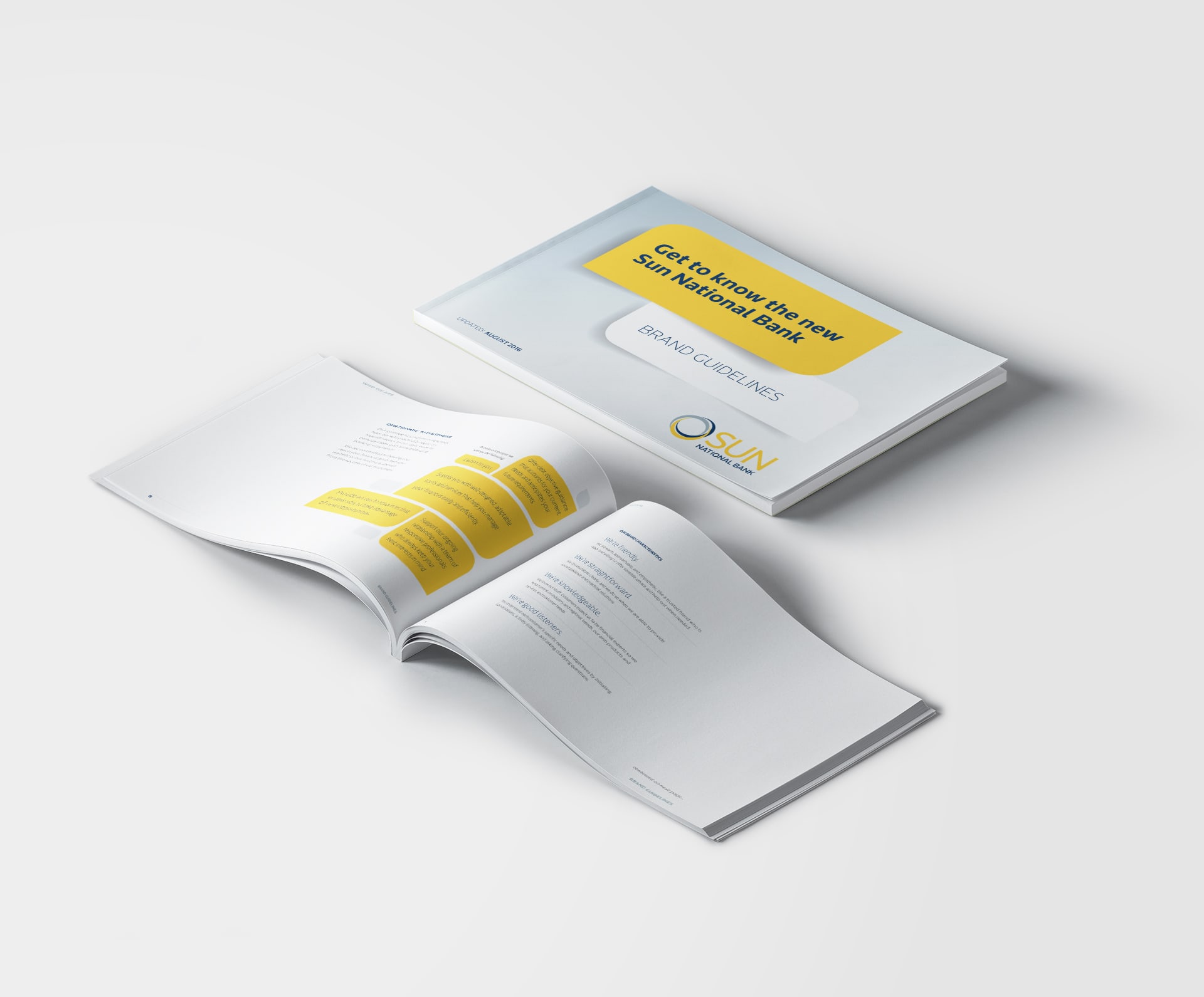 Sun National Bank brand guidelines